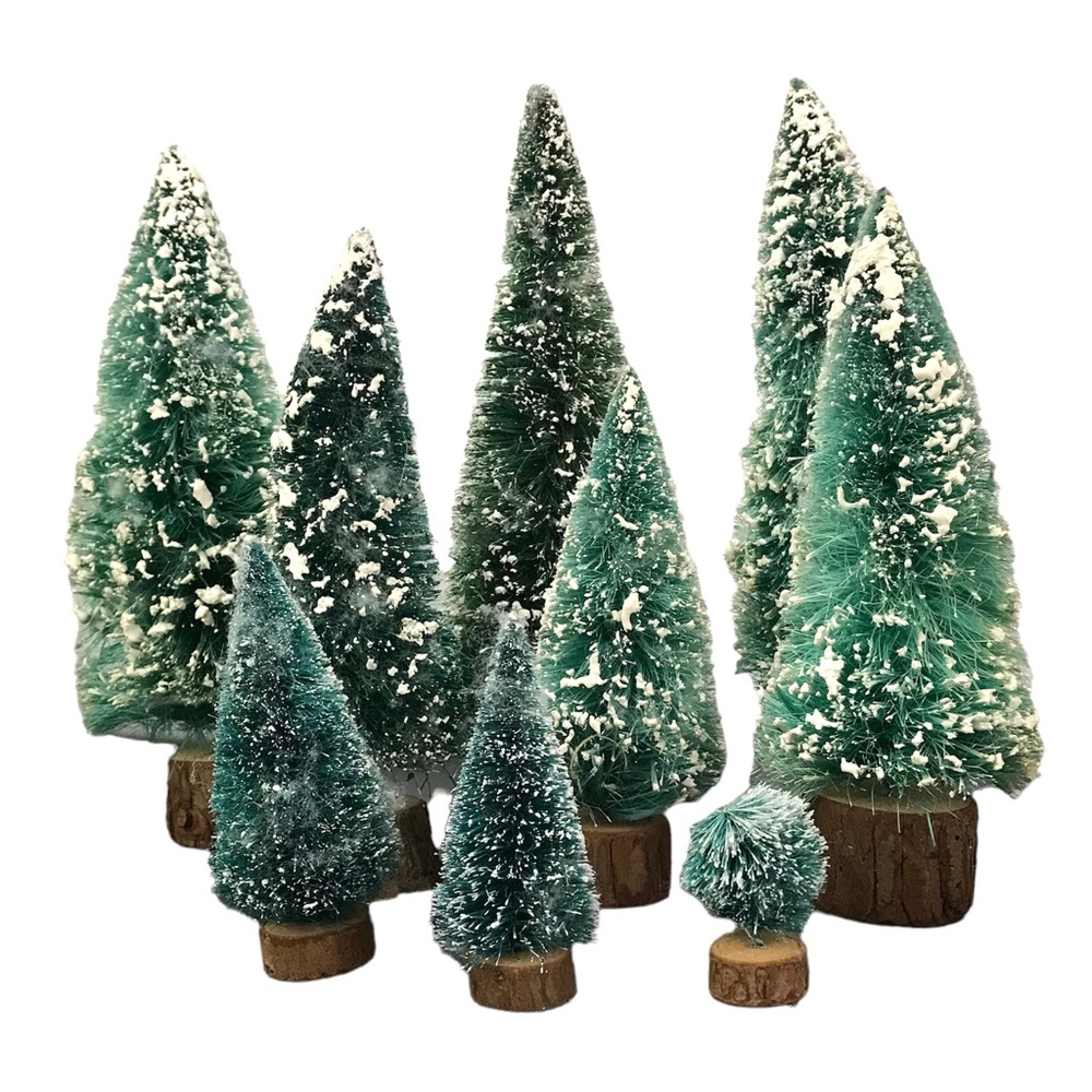 Christmas Holiday Village Trees Bundle